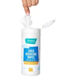 FURminator Long Hair Dog Deshedding Tool & Frisco Shed Reducing Waterless Grooming Wipes For Dogs & Cats, 50 Count -Frisco 575134 PT8. AC SS1800 V1657660396