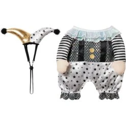 Frisco Front Walking Glitter Clown Dog & Cat Costume -Frisco 707542 PT4. AC SS1800 V1689278779