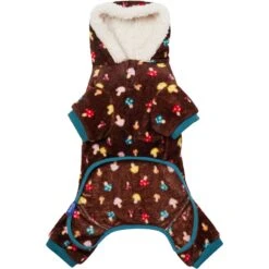 Frisco Cozy Plush Fleece Dog & Cat PJs, Mushrooms 12 Frisco Cozy Plush Fleece Dog & Cat PJs, Mushrooms -Frisco 718950 PT5. AC SS1800 V1692977078