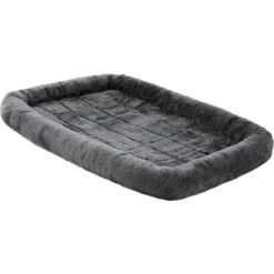 Frisco Heavy Duty Single Door Wire Dog Crate & MidWest Quiet Time Fleece Dog Crate Mat -Frisco 933510 PT5. AC SS1800 V1692305319